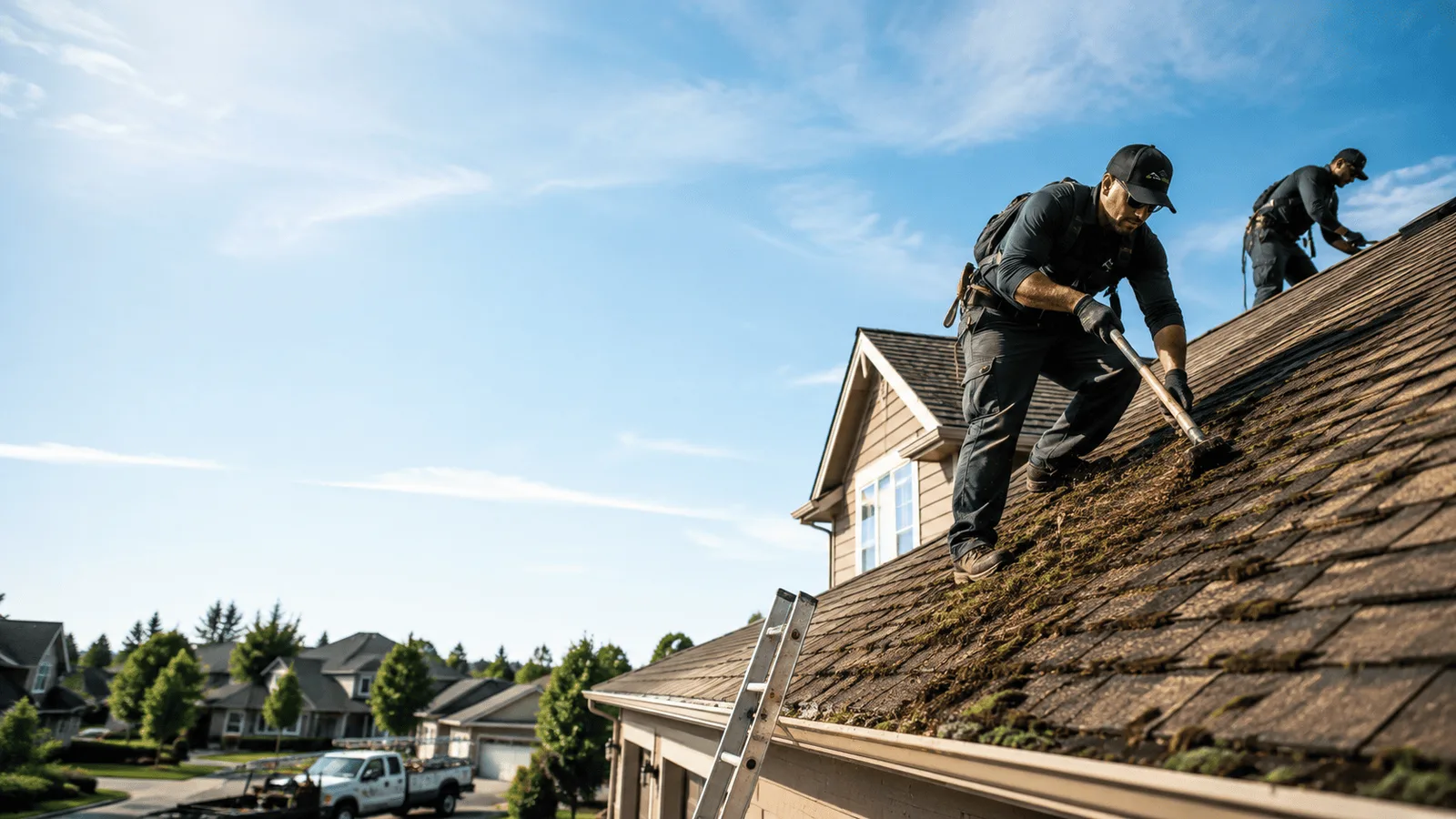 Roof Moss Removal in Princeton, KS near me